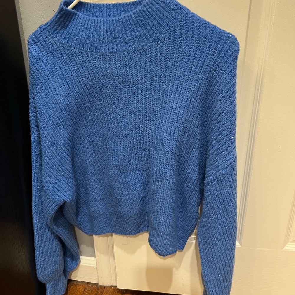 Blue sweater